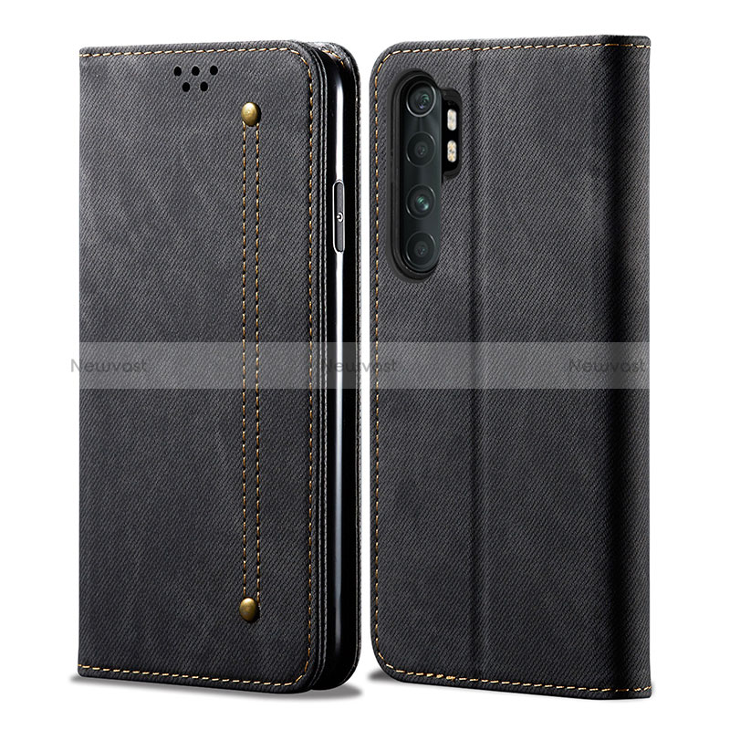 Cloth Case Stands Flip Cover B01S for Xiaomi Mi Note 10 Lite