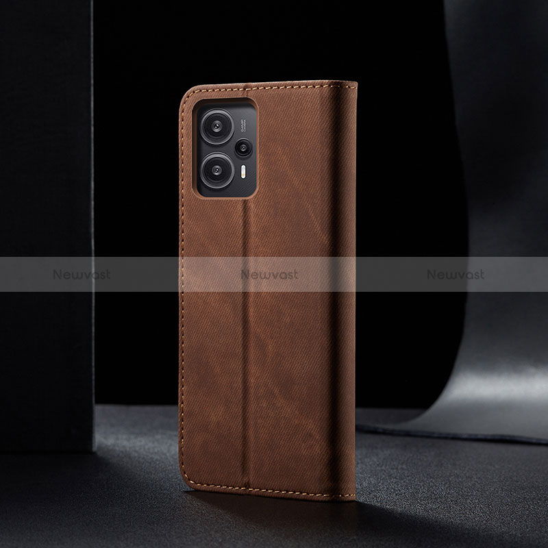 Cloth Case Stands Flip Cover B01S for Xiaomi Poco F5 5G
