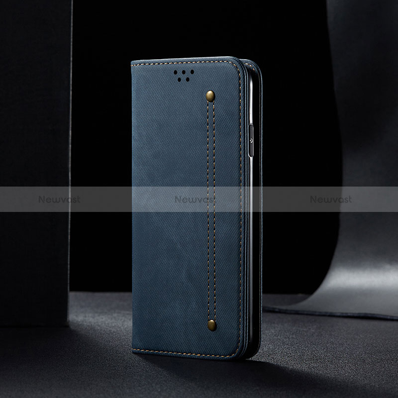 Cloth Case Stands Flip Cover B01S for Xiaomi Poco M5S