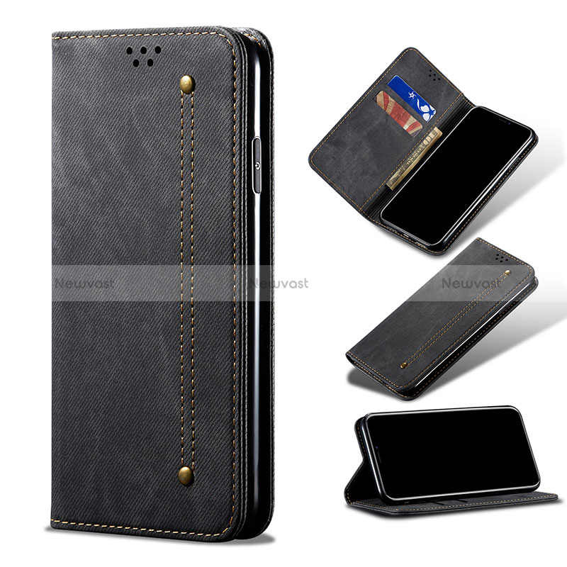 Cloth Case Stands Flip Cover B01S for Xiaomi Poco X3 NFC