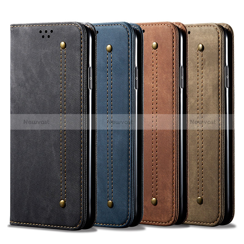 Cloth Case Stands Flip Cover B01S for Xiaomi Redmi 10X 5G