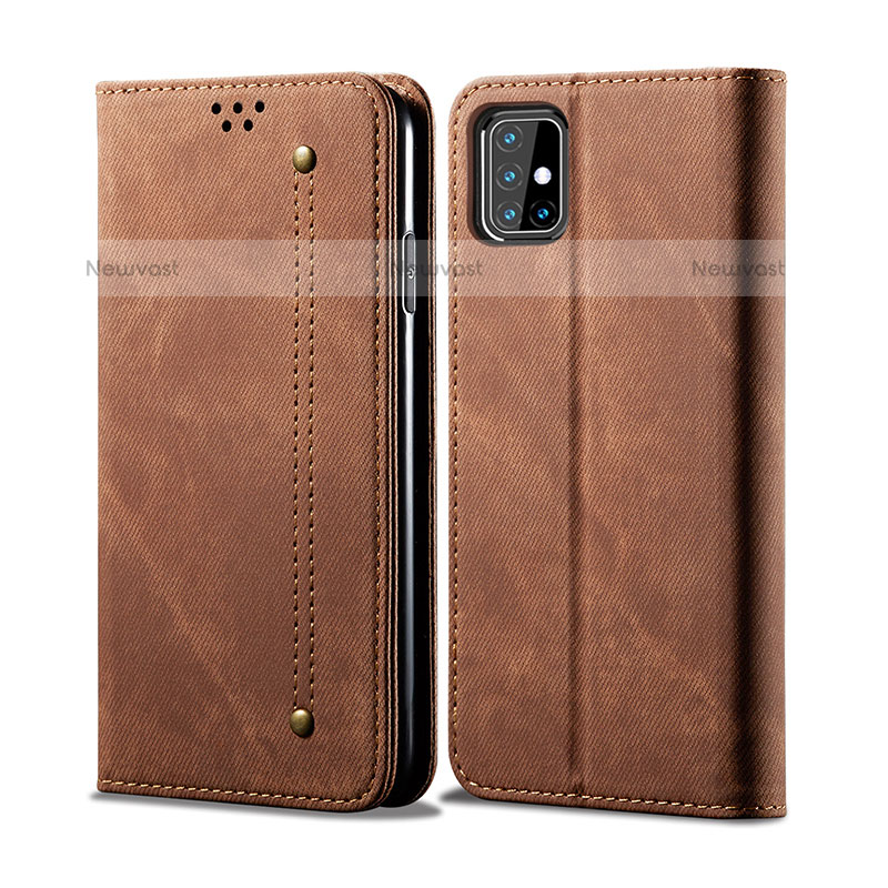 Cloth Case Stands Flip Cover B02S for Samsung Galaxy M31s