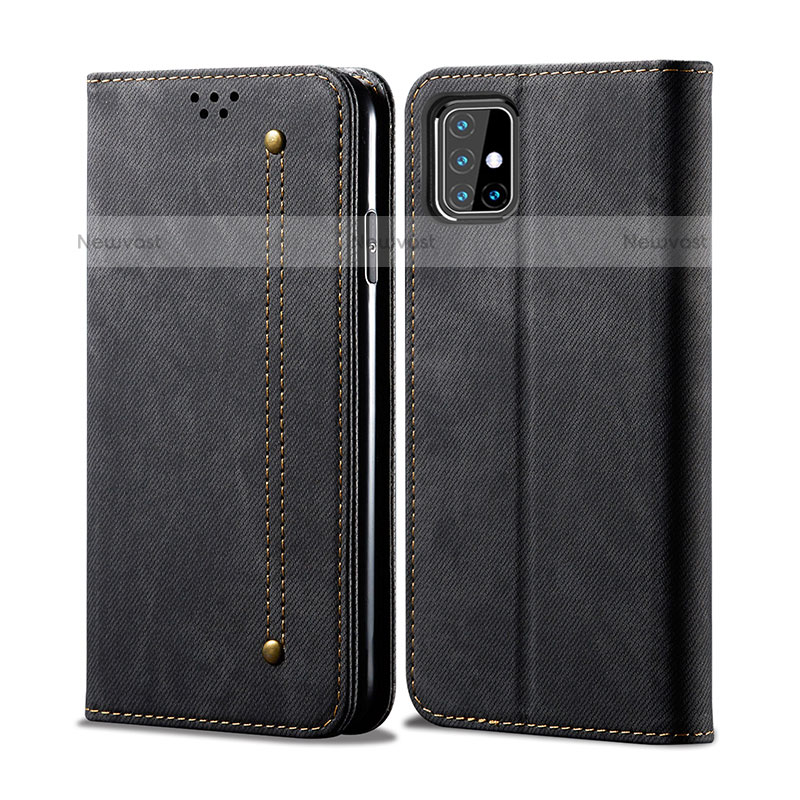 Cloth Case Stands Flip Cover B02S for Samsung Galaxy M31s