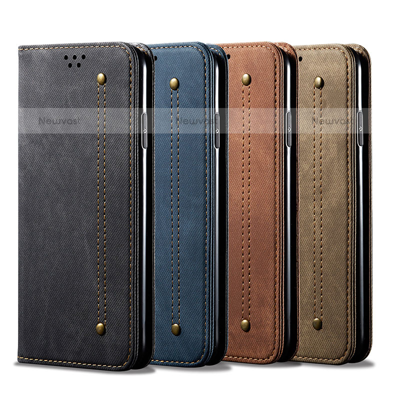 Cloth Case Stands Flip Cover B02S for Samsung Galaxy Note 10 Lite