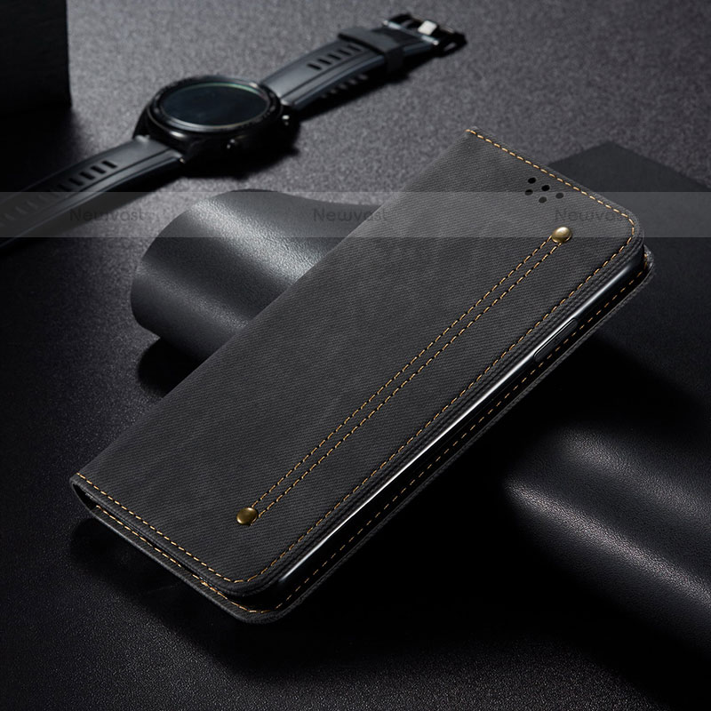 Cloth Case Stands Flip Cover B02S for Samsung Galaxy S21 5G