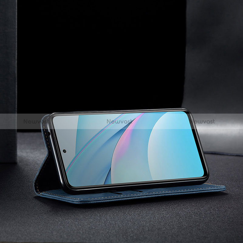 Cloth Case Stands Flip Cover B02S for Xiaomi Mi 10T Lite 5G