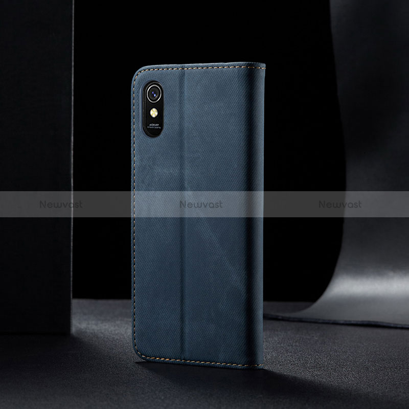 Cloth Case Stands Flip Cover B02S for Xiaomi Redmi 9AT
