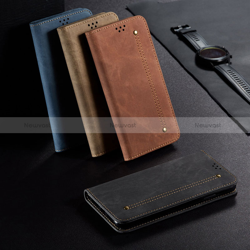 Cloth Case Stands Flip Cover B02S for Xiaomi Redmi Note 9 Pro Max