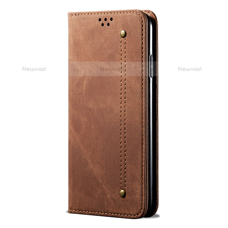 Cloth Case Stands Flip Cover B03S for Samsung Galaxy S21 Ultra 5G
