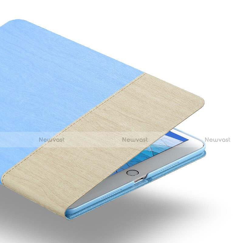 Cloth Case Stands Flip Cover for Apple iPad Air 3 Sky Blue