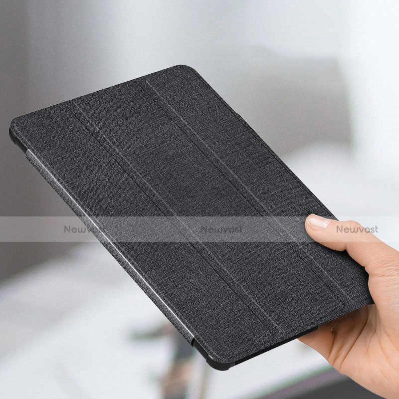 Cloth Case Stands Flip Cover for Huawei MatePad 10.8 Black