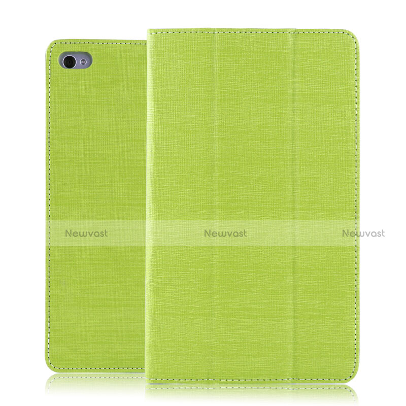 Cloth Case Stands Flip Cover for Huawei Mediapad M2 8 M2-801w M2-803L M2-802L Green