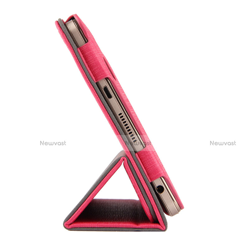Cloth Case Stands Flip Cover for Huawei Mediapad M2 8 M2-801w M2-803L M2-802L Red