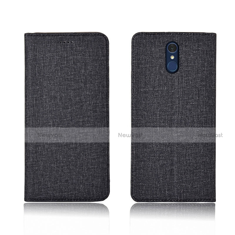 Cloth Case Stands Flip Cover for LG Q7