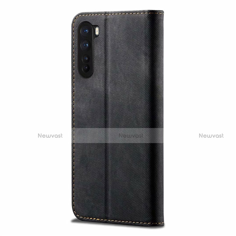 Cloth Case Stands Flip Cover for OnePlus Nord