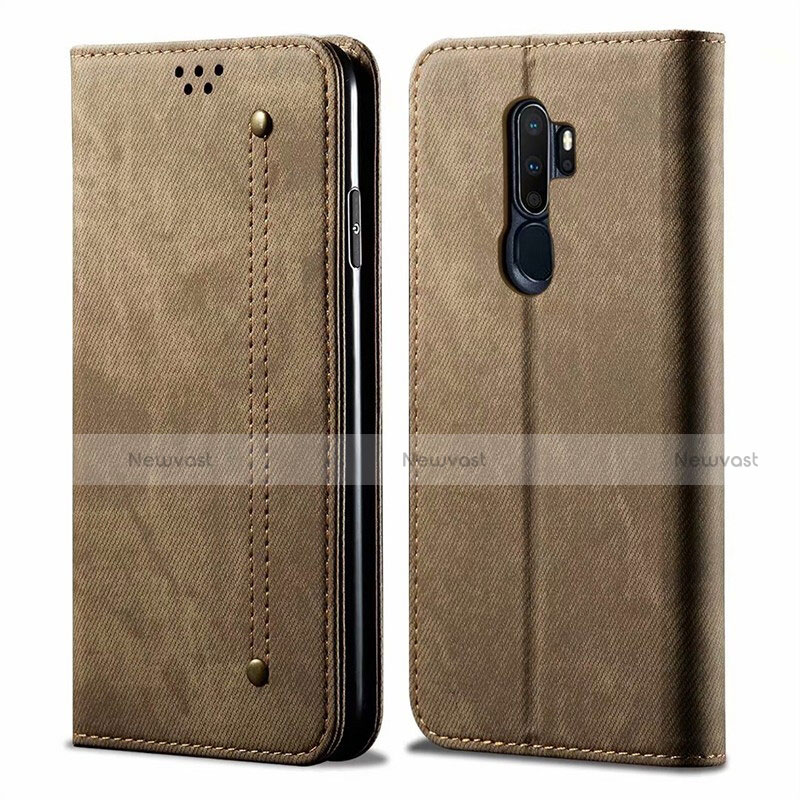 Cloth Case Stands Flip Cover for Oppo A11