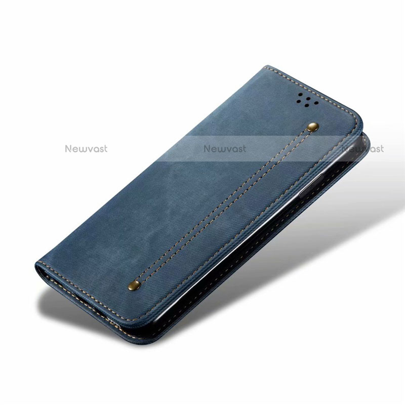 Cloth Case Stands Flip Cover for Oppo Reno4 4G