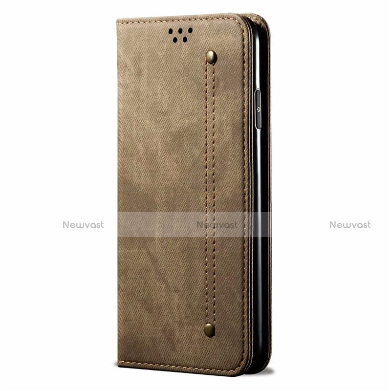 Cloth Case Stands Flip Cover for Oppo Reno4 Lite