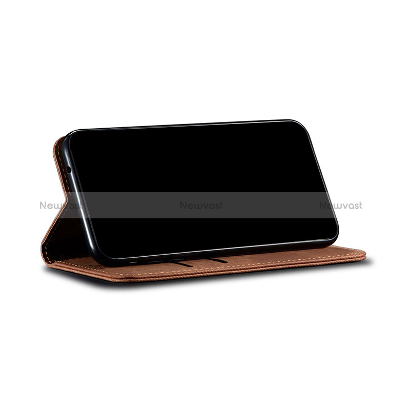 Cloth Case Stands Flip Cover for Oppo Reno8 4G