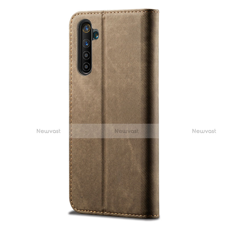 Cloth Case Stands Flip Cover for Realme X50 Pro 5G