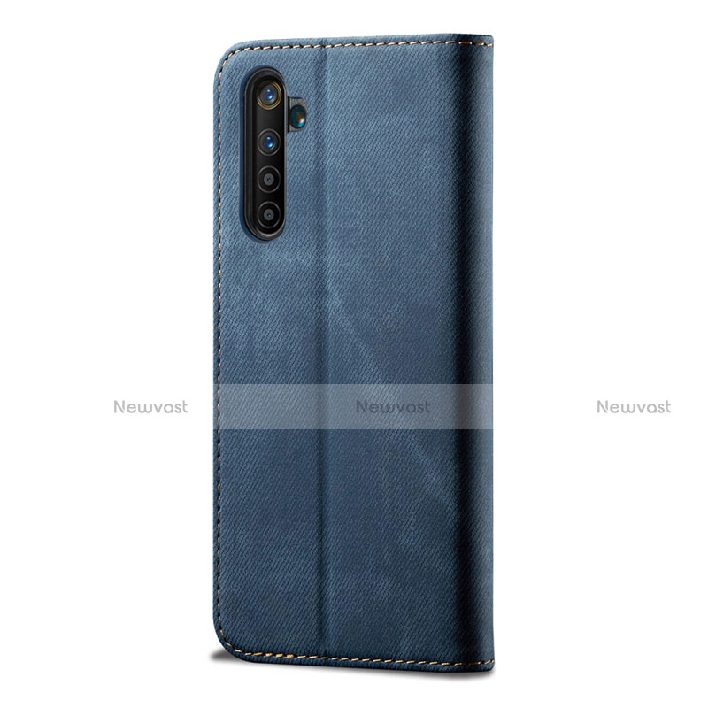 Cloth Case Stands Flip Cover for Realme X50 Pro 5G