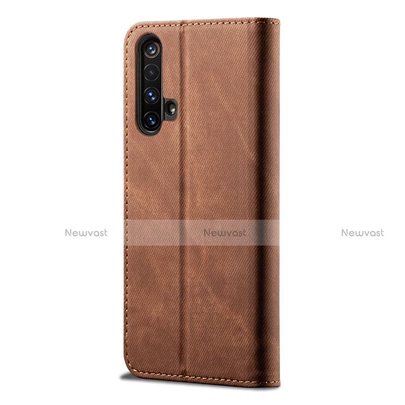 Cloth Case Stands Flip Cover for Realme X50m 5G