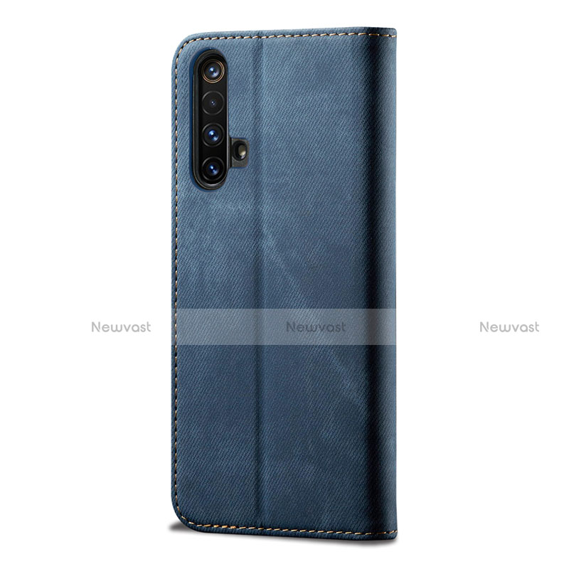 Cloth Case Stands Flip Cover for Realme X50m 5G