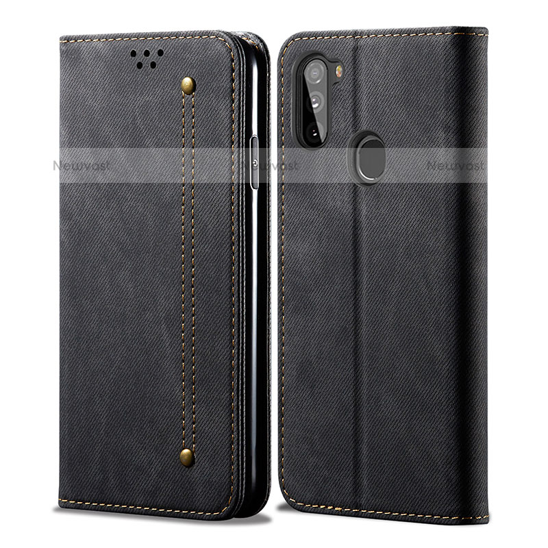 Cloth Case Stands Flip Cover for Samsung Galaxy A11