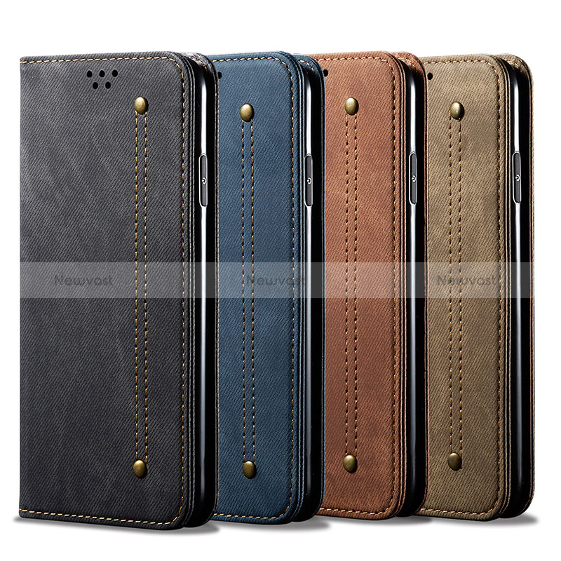 Cloth Case Stands Flip Cover for Samsung Galaxy A52 5G