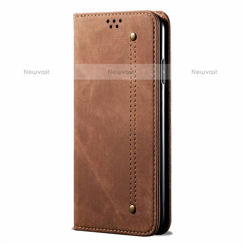 Cloth Case Stands Flip Cover for Samsung Galaxy A91