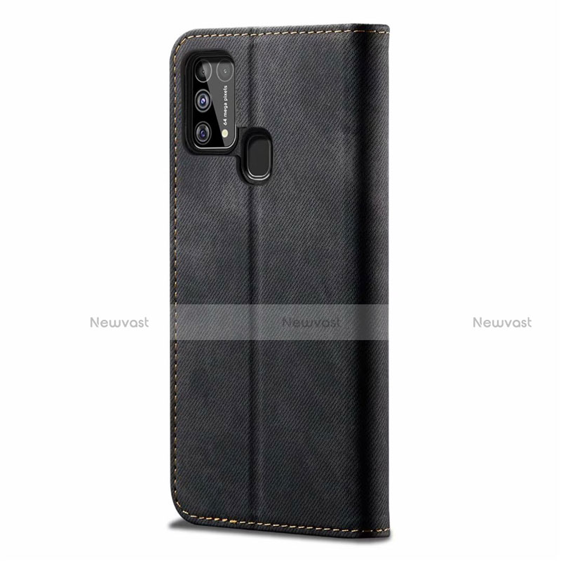 Cloth Case Stands Flip Cover for Samsung Galaxy M21s