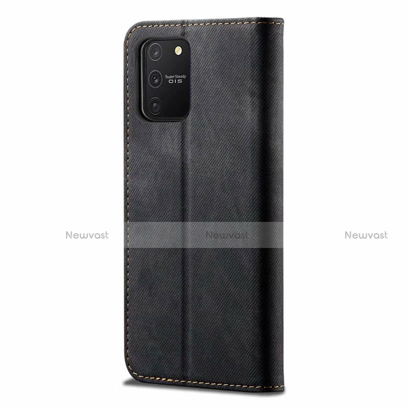 Cloth Case Stands Flip Cover for Samsung Galaxy S10 Lite