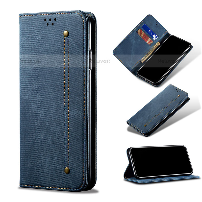 Cloth Case Stands Flip Cover for Samsung Galaxy S22 5G