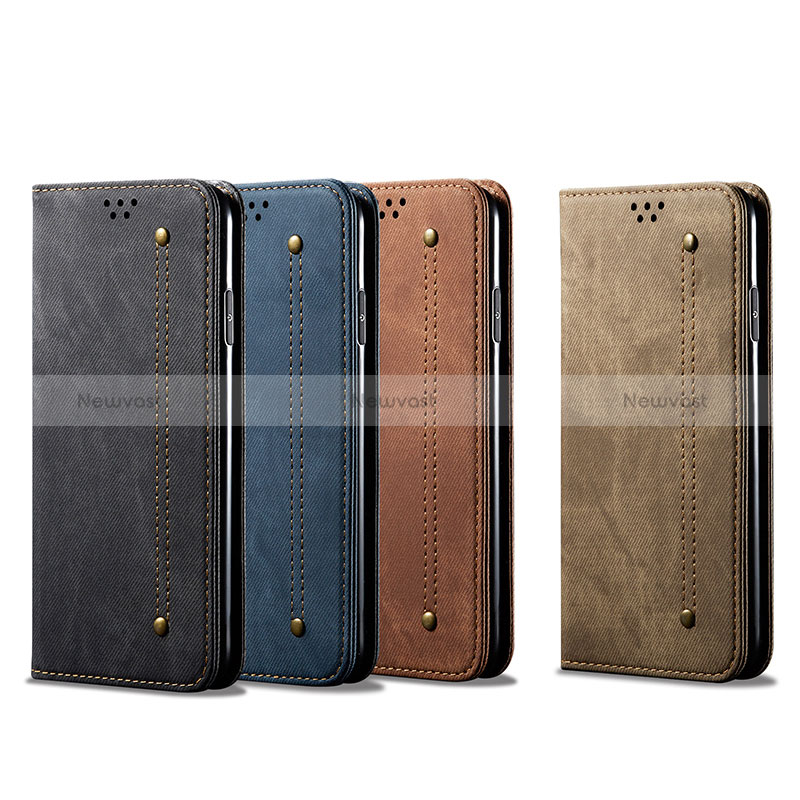 Cloth Case Stands Flip Cover for Samsung Galaxy S24 5G