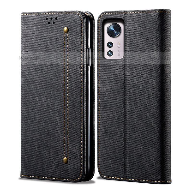 Cloth Case Stands Flip Cover for Xiaomi Mi 12 Lite 5G