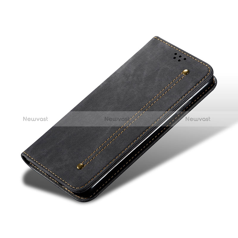 Cloth Case Stands Flip Cover for Xiaomi Redmi 9T 4G