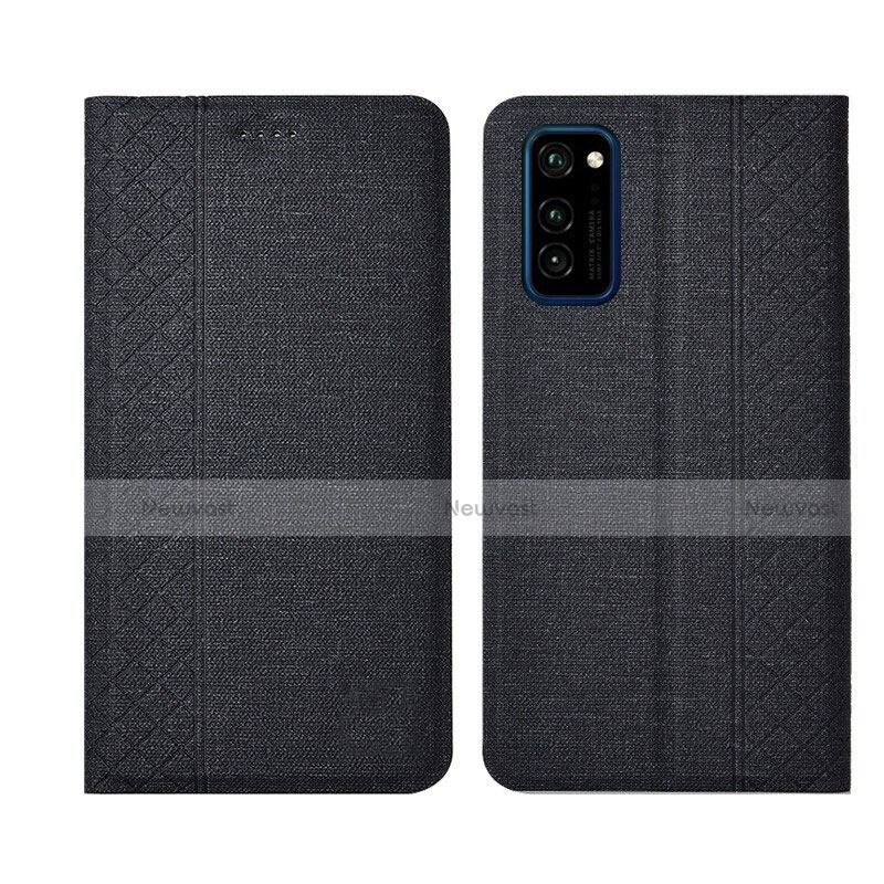 Cloth Case Stands Flip Cover H01 for Huawei Honor V30 Pro 5G