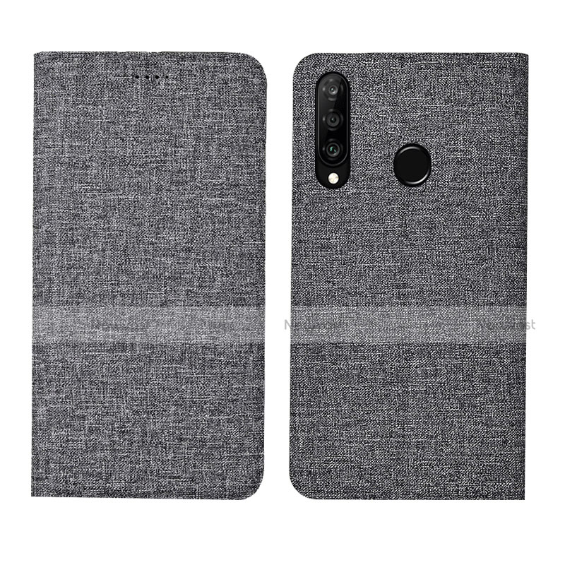 Cloth Case Stands Flip Cover H01 for Huawei P30 Lite
