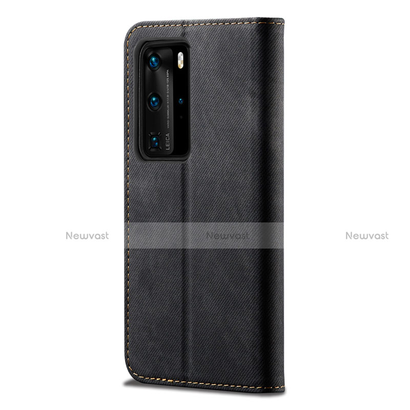 Cloth Case Stands Flip Cover H01 for Huawei P40 Pro