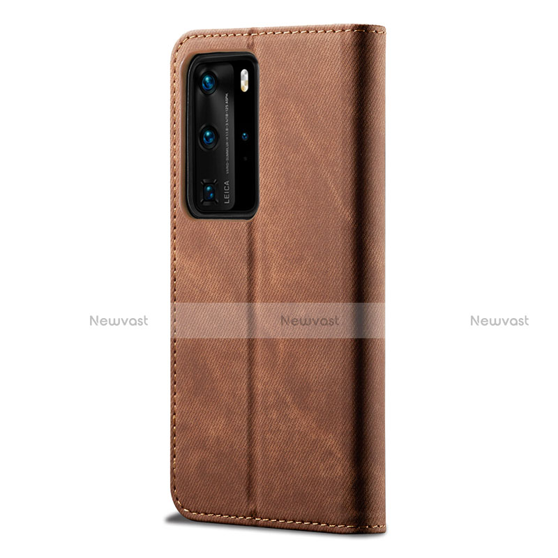 Cloth Case Stands Flip Cover H01 for Huawei P40 Pro