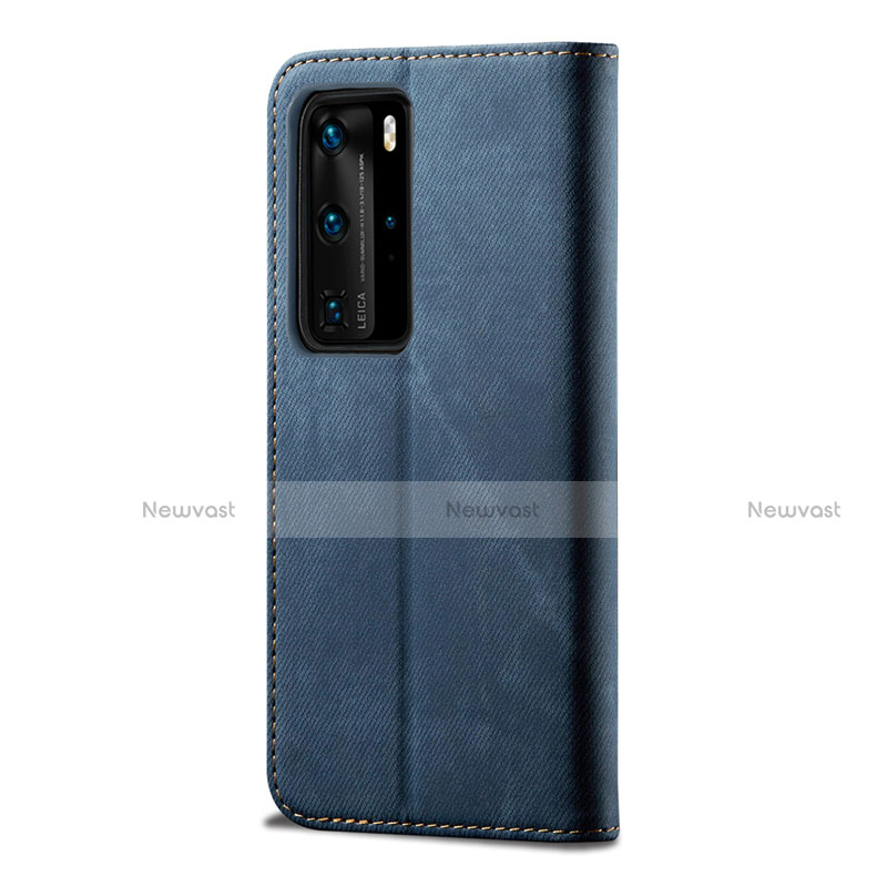 Cloth Case Stands Flip Cover H01 for Huawei P40 Pro