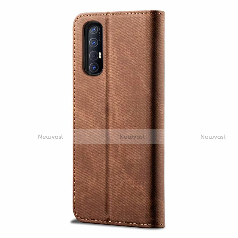 Cloth Case Stands Flip Cover H01 for Oppo Find X2 Neo