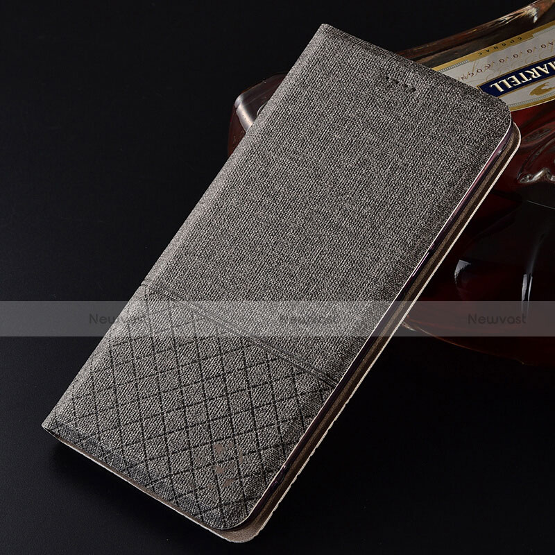 Cloth Case Stands Flip Cover H01 for Oppo R17 Neo
