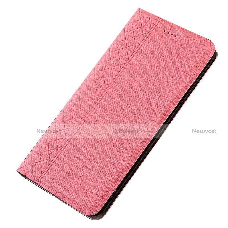 Cloth Case Stands Flip Cover H01 for Samsung Galaxy A70