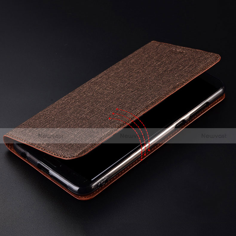 Cloth Case Stands Flip Cover H01 for Samsung Galaxy A80