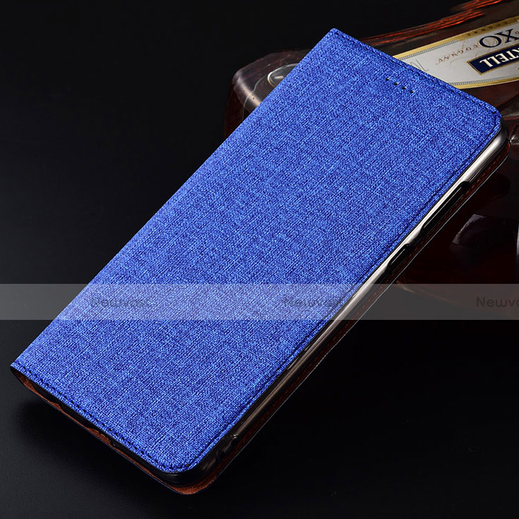 Cloth Case Stands Flip Cover H01 for Samsung Galaxy A90 4G