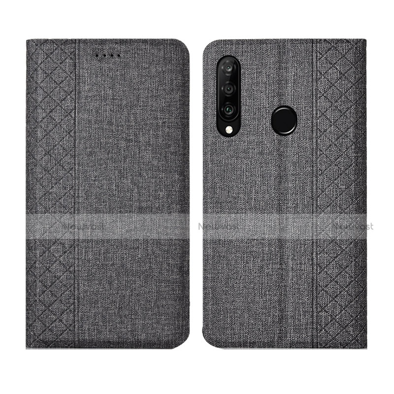 Cloth Case Stands Flip Cover H02 for Huawei Nova 4e