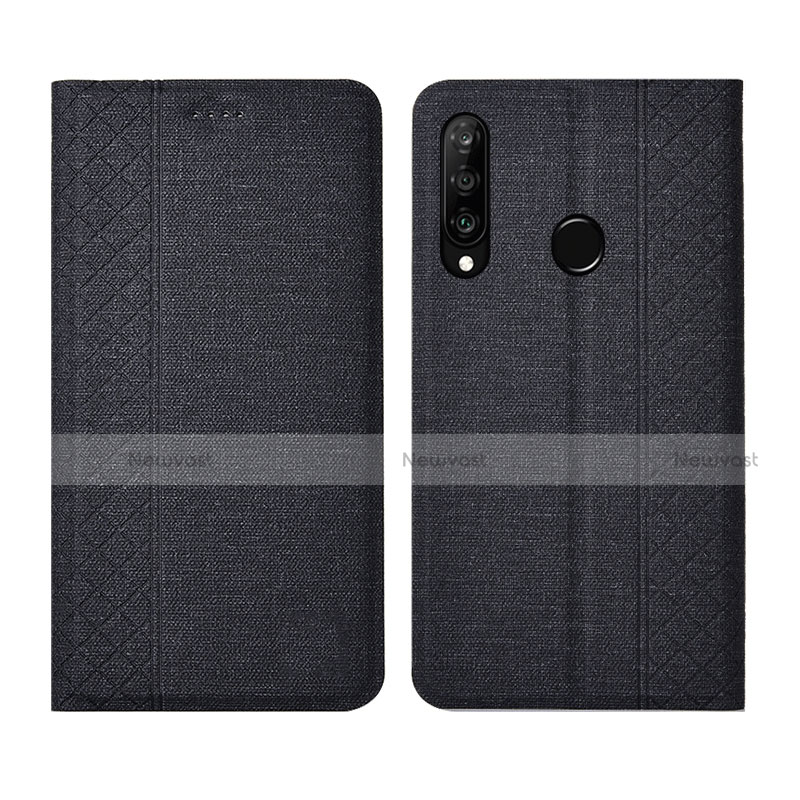 Cloth Case Stands Flip Cover H02 for Huawei Nova 4e