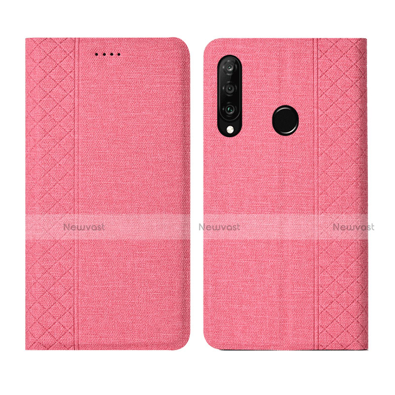 Cloth Case Stands Flip Cover H02 for Huawei P30 Lite XL