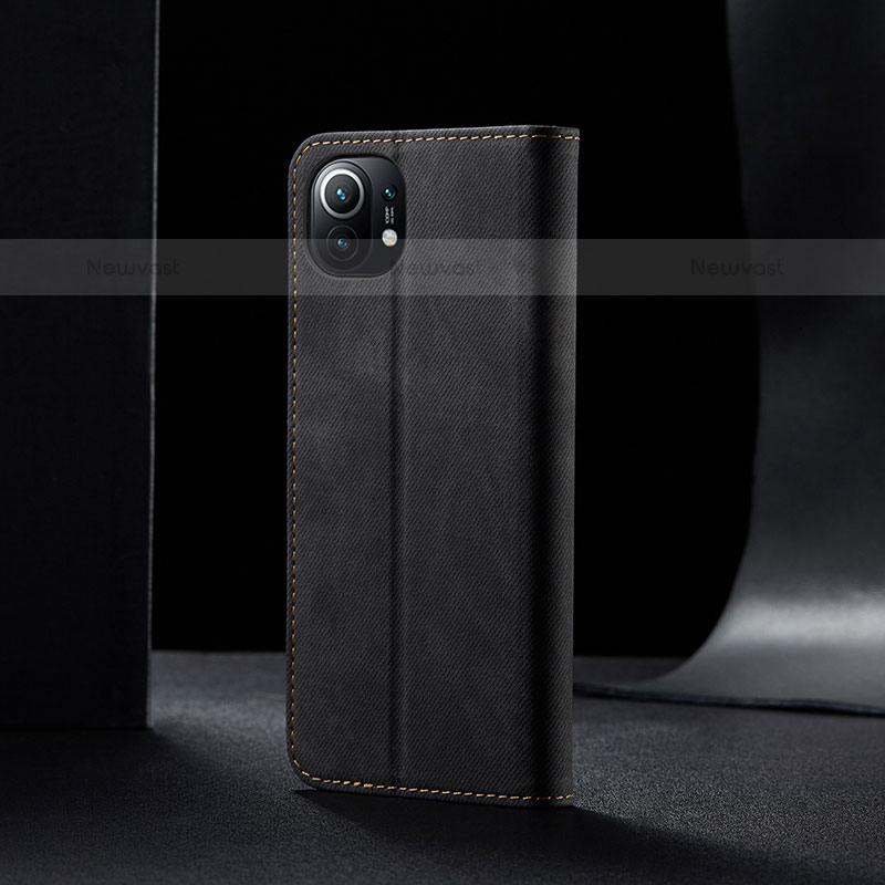 Cloth Case Stands Flip Cover H02 for Xiaomi Mi 11 5G